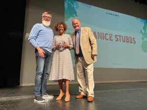 VP Stubbs being recognized for 25 Years of Giving to Broward College